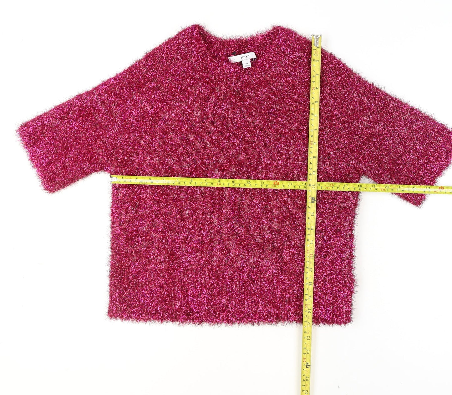 Womens UK Size 14 NEXT Pink Pullover Jumper