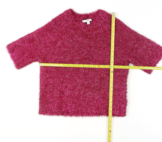 Womens UK Size 14 NEXT Pink Pullover Jumper
