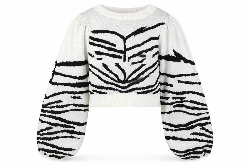 Womens UK Size S Topshop White Pullover Jumper