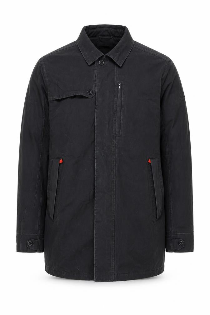 Mens UK Size L Timberland Black Overcoat