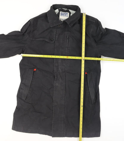 Mens UK Size L Timberland Black Overcoat