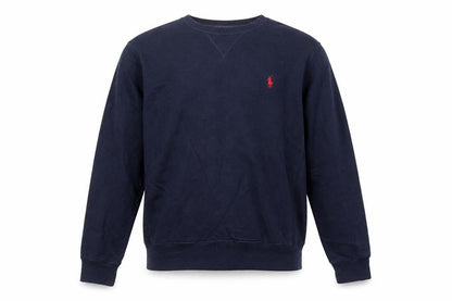 Mens UK Size S Ralph Lauren Blue Pullover Sweatshirt