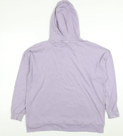 Mens UK Size S Couture Purple Pullover Hoodie