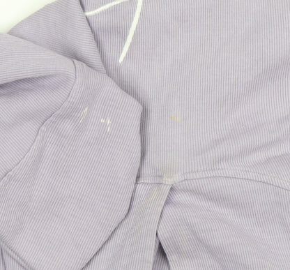 Mens UK Size S Couture Purple Pullover Hoodie