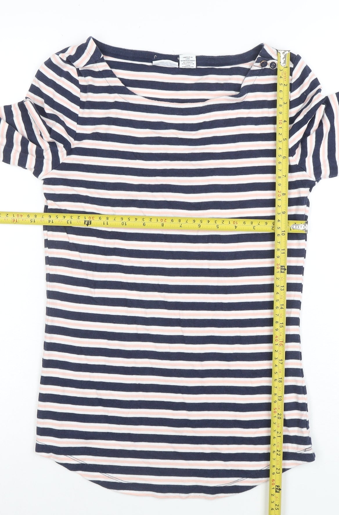 Womens UK Size L Tabitha Webb Multicoloured Basic T-Shirt