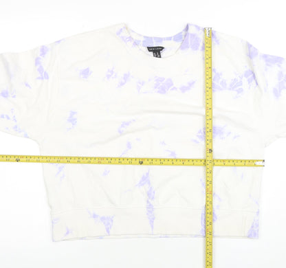 Womens UK Size M New Look Multicoloured Pullover Sweatshirt