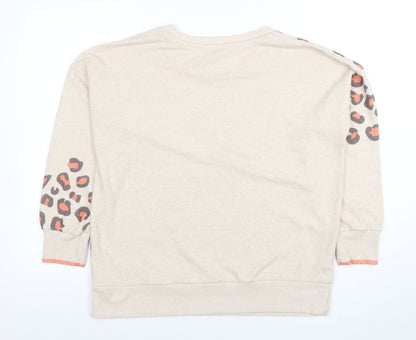 Womens UK Size 16 NEXT Beige Pullover Jumper
