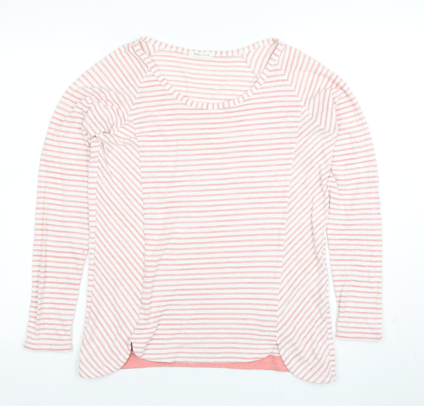 Womens UK Size 10 Rare Earth Pink Basic T-Shirt