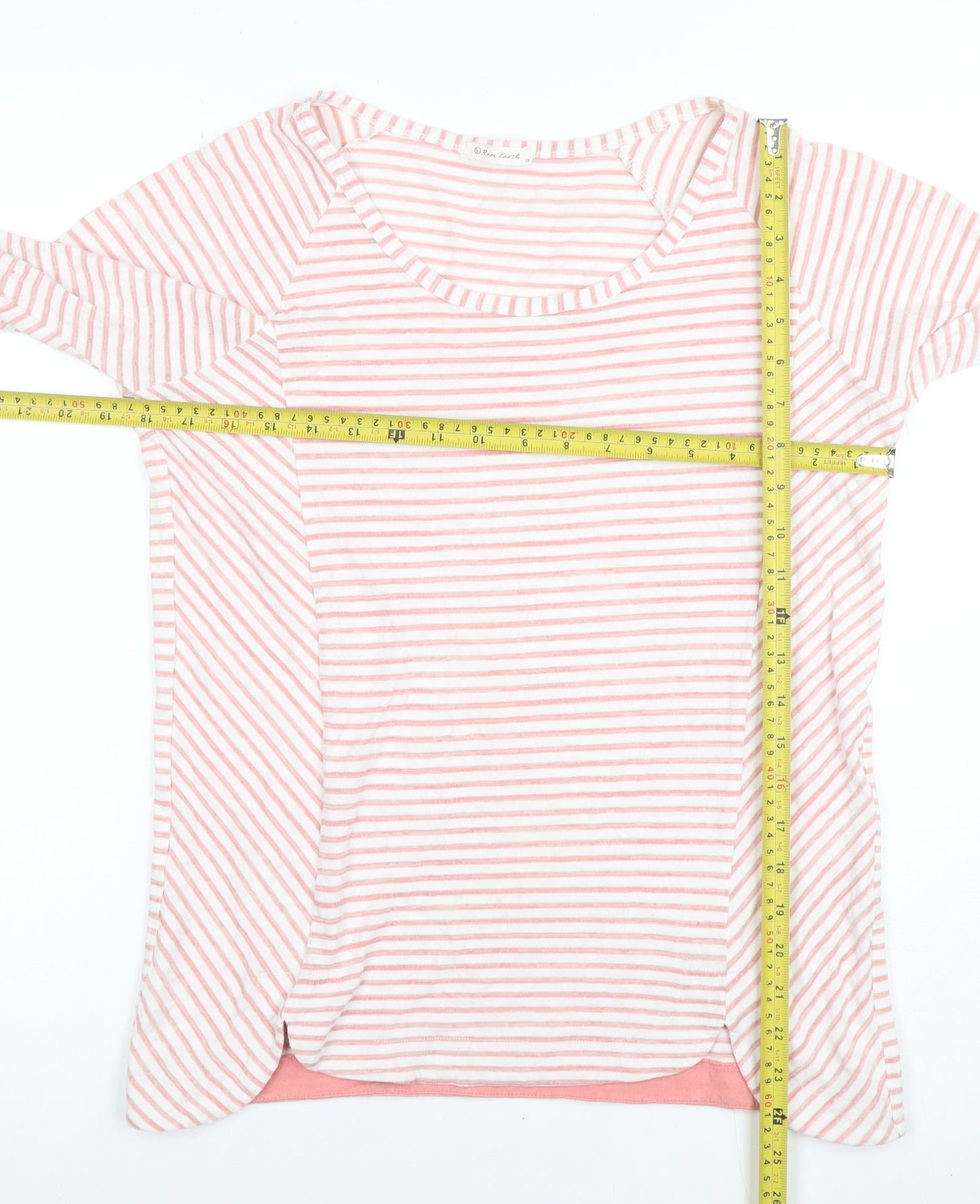 Womens UK Size 10 Rare Earth Pink Basic T-Shirt