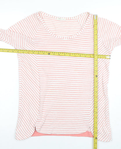 Womens UK Size 10 Rare Earth Pink Basic T-Shirt