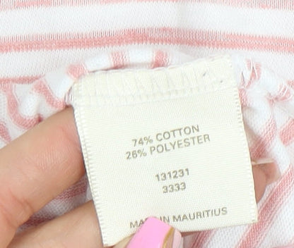 Womens UK Size 10 Rare Earth Pink Basic T-Shirt