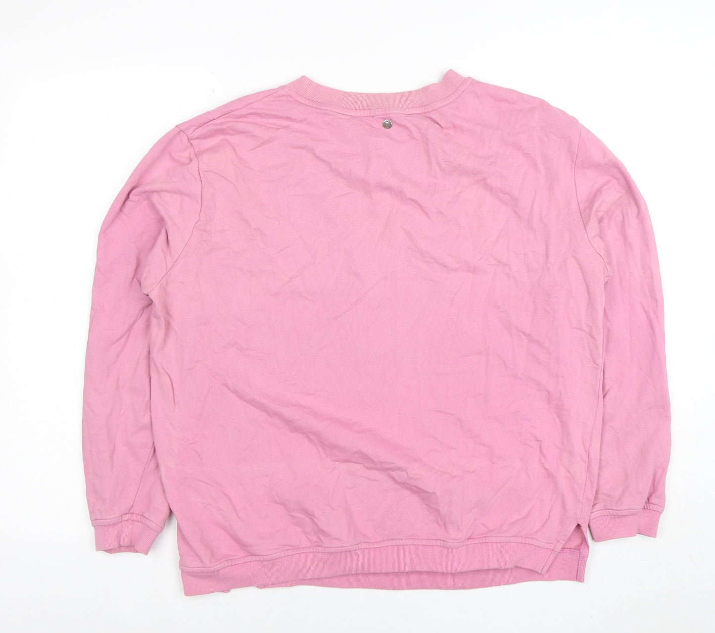 Womens UK Size 12 Esprit Pink Pullover Sweatshirt