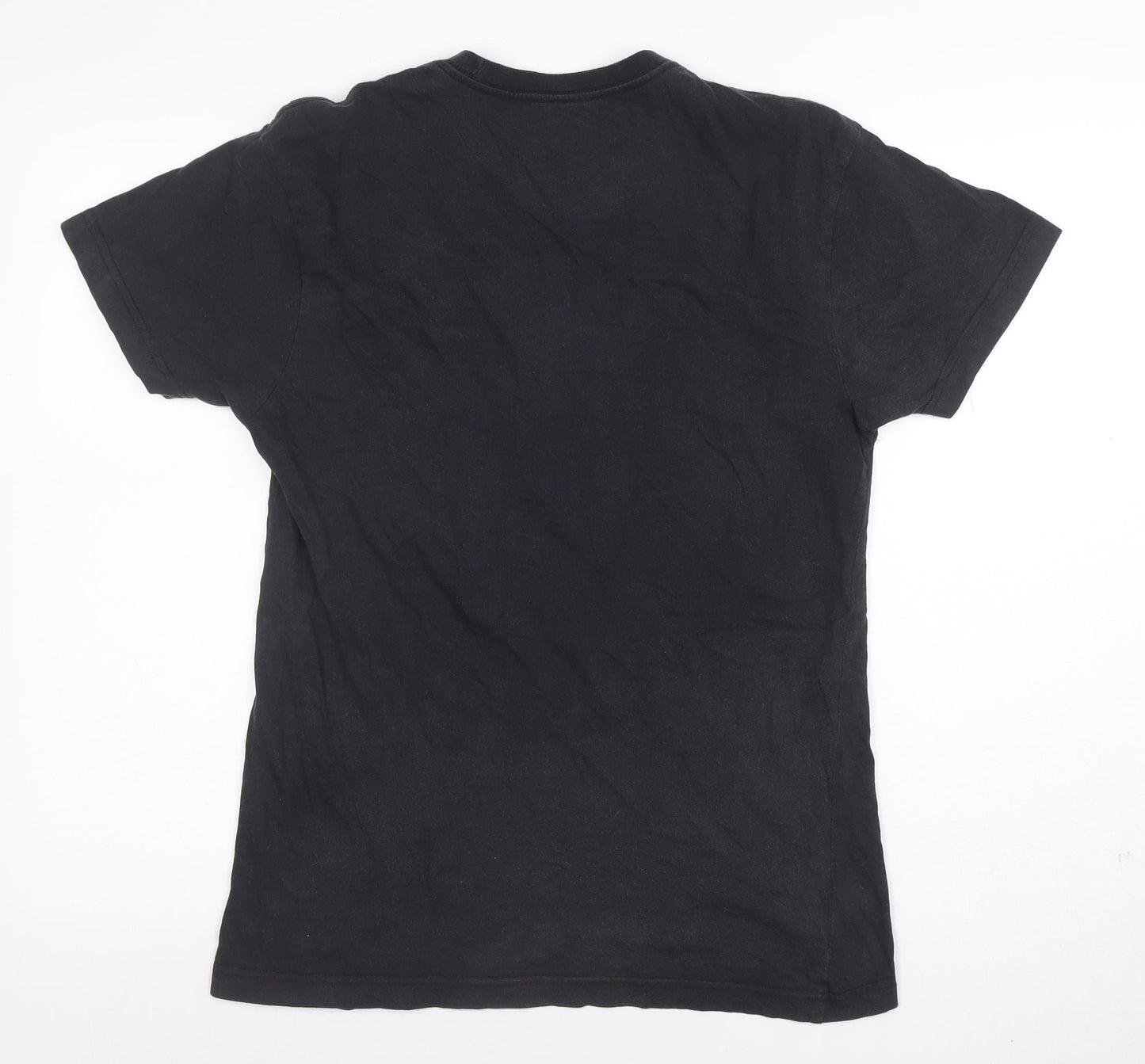 Mens UK Size XS Mitchell & Ness Black  T-Shirt