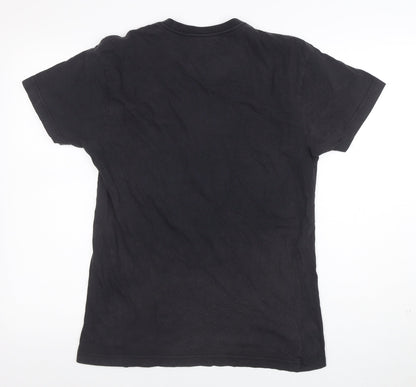 Mens UK Size XS Mitchell & Ness Black  T-Shirt