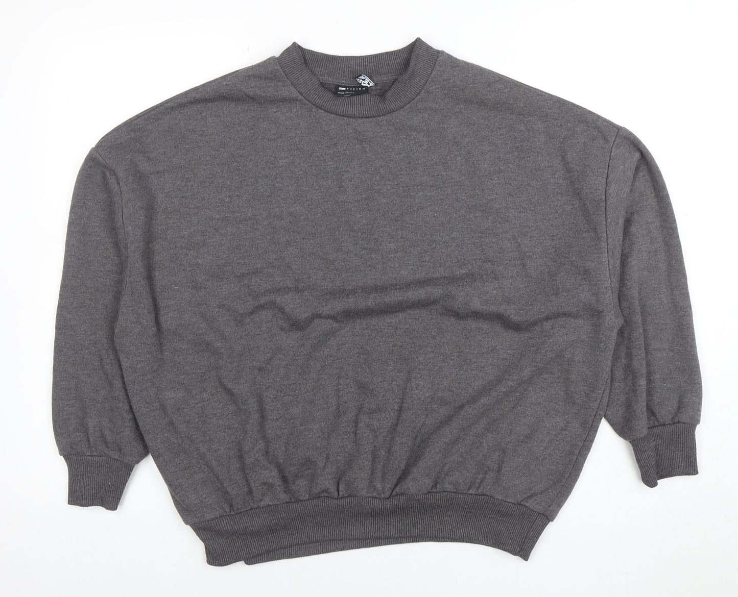 Womens UK Size 8 ASOS Grey Pullover Sweatshirt