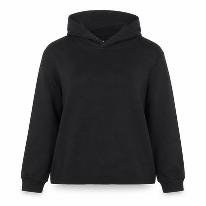 Womens UK Size XL Cropp Black Pullover Hoodie