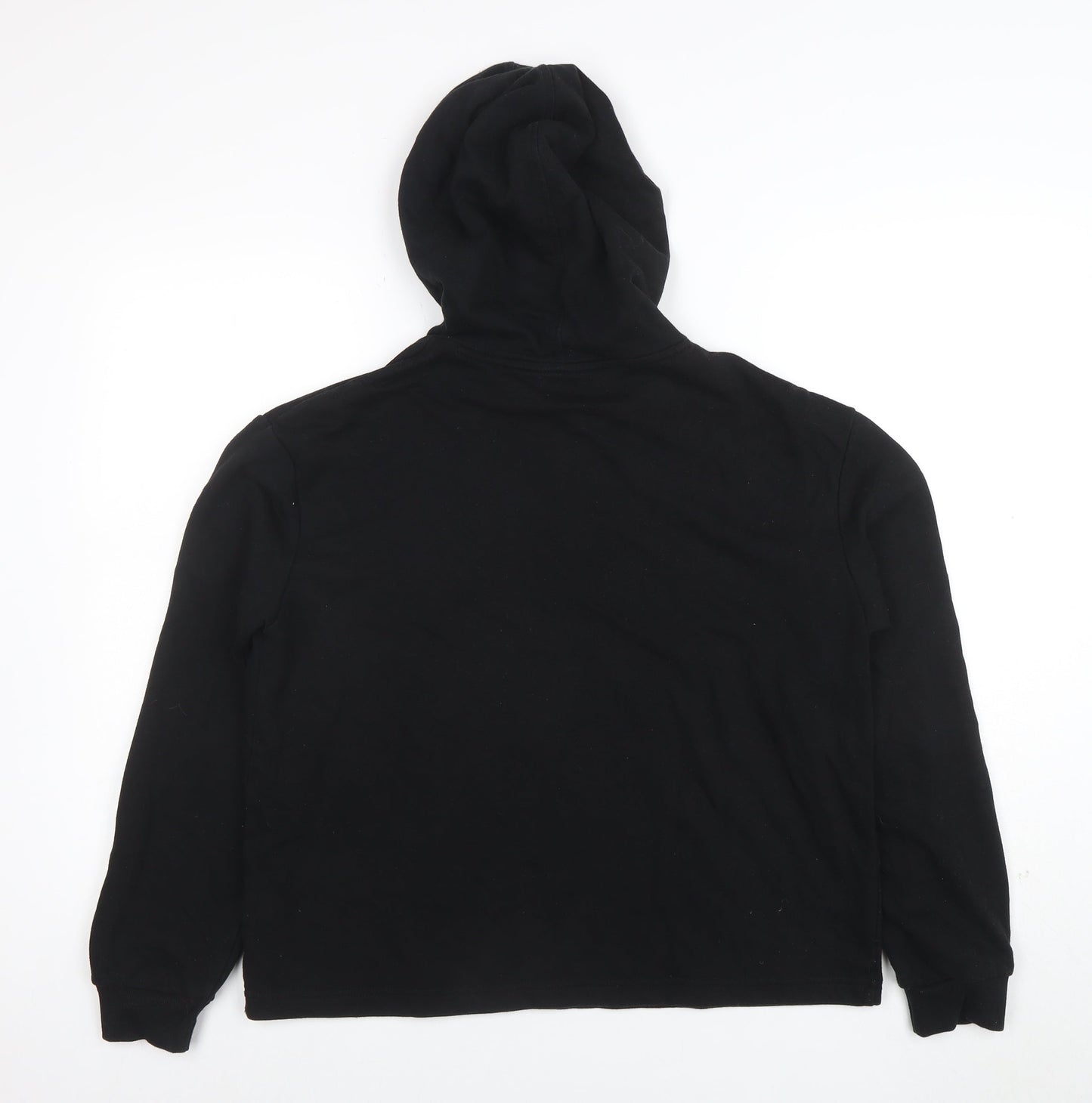 Womens UK Size XL Cropp Black Pullover Hoodie