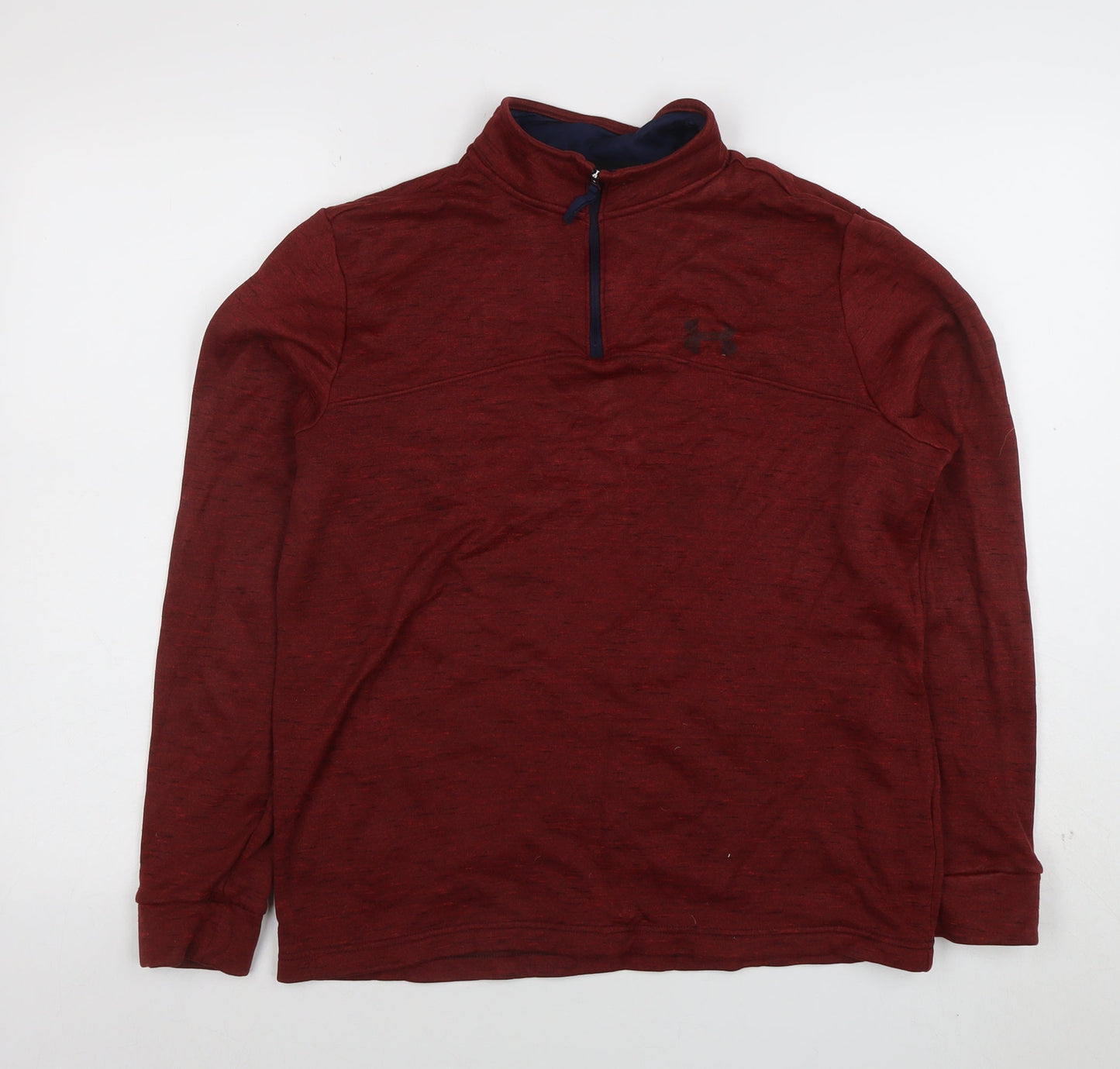 Womens UK Size L Under armour Red Pullover Sweatshirt