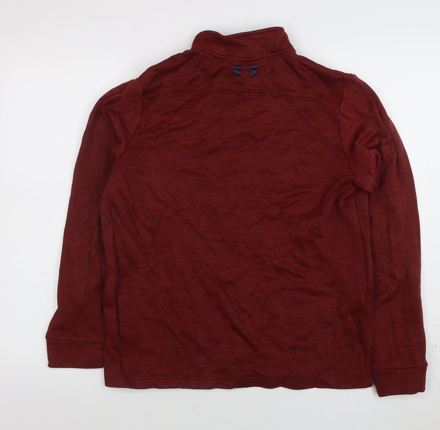 Womens UK Size L Under armour Red Pullover Sweatshirt