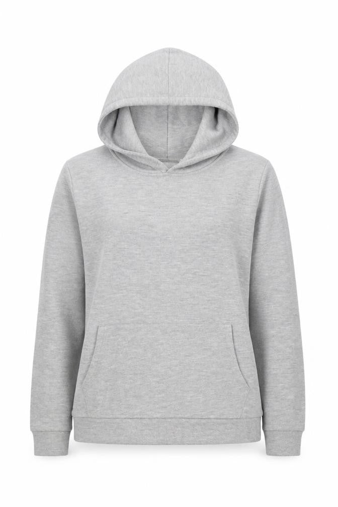 Womens UK Size 10 FatFace Grey Pullover Hoodie