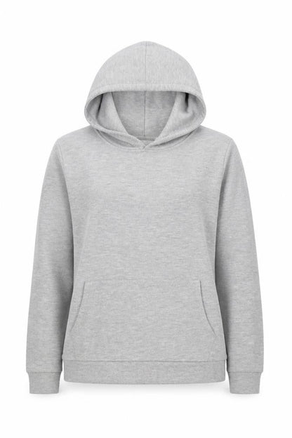 Womens UK Size 10 FatFace Grey Pullover Hoodie