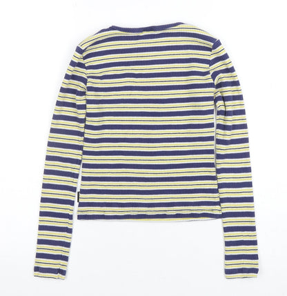 Womens UK Size S Minga London Blue Basic T-Shirt
