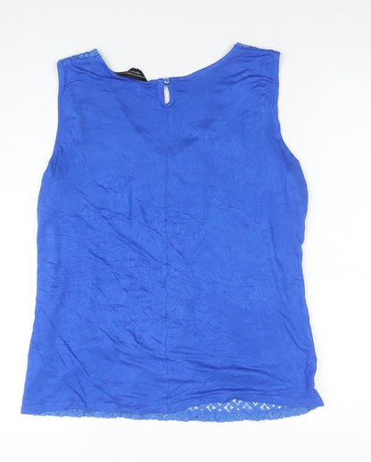 Womens UK Size 16 Dorothy Perkins Blue Camisole Blouse