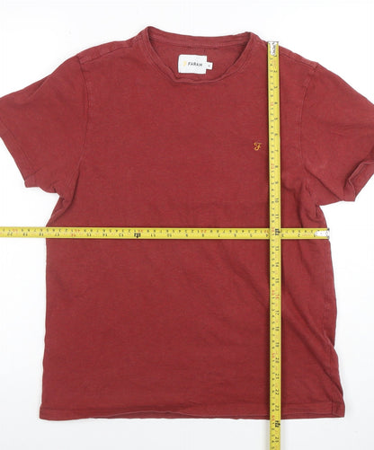 Mens UK Size M Farah Red  T-Shirt