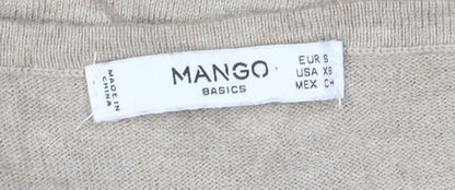 Womens UK Size XS Mango Wrap Dress