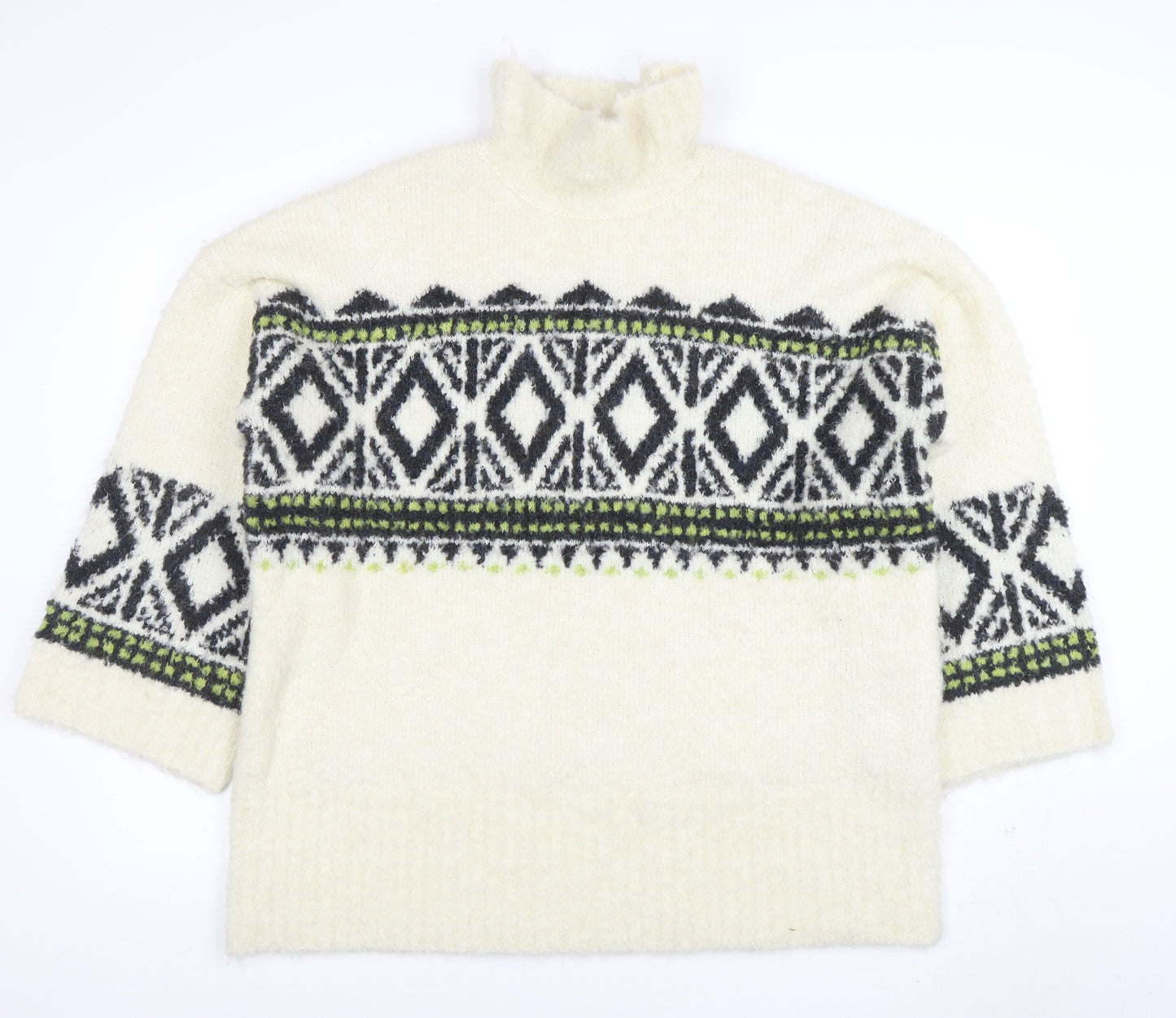 Womens UK Size L NEXT Ivory Pullover Jumper