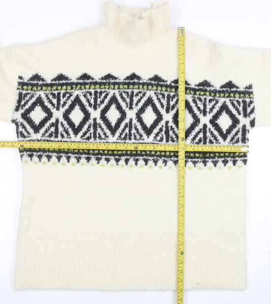 Womens UK Size L NEXT Ivory Pullover Jumper