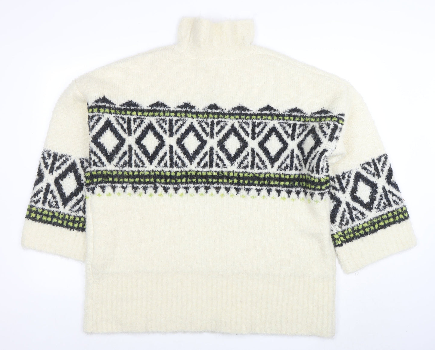 Womens UK Size L NEXT Ivory Pullover Jumper
