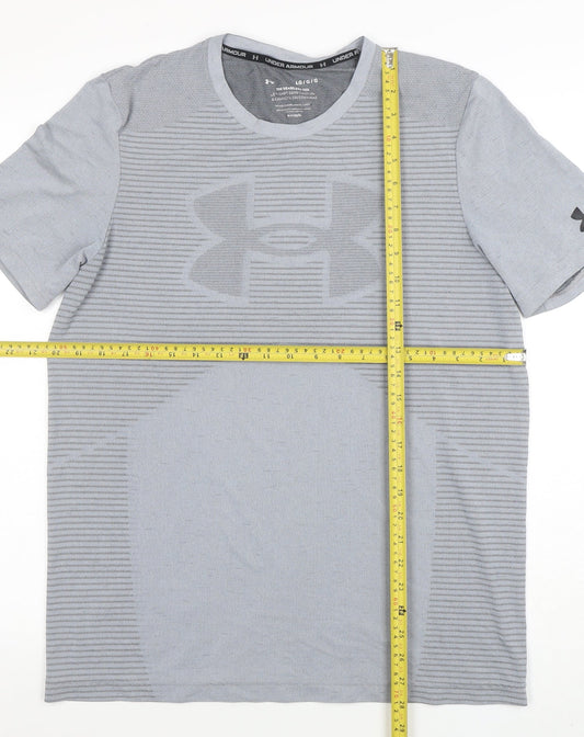 Mens UK Size L Under armour Grey Gym & Training Running & Jogging CrossFit Footb