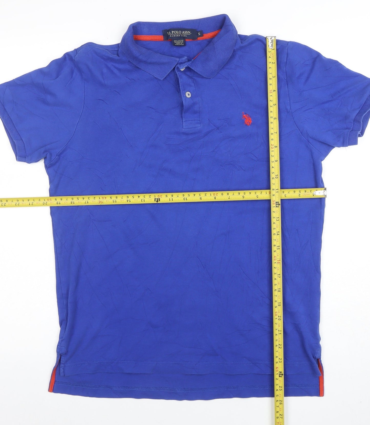 Mens UK Size S U.S. Polo Assn. 100% Cotton Polo Shirt