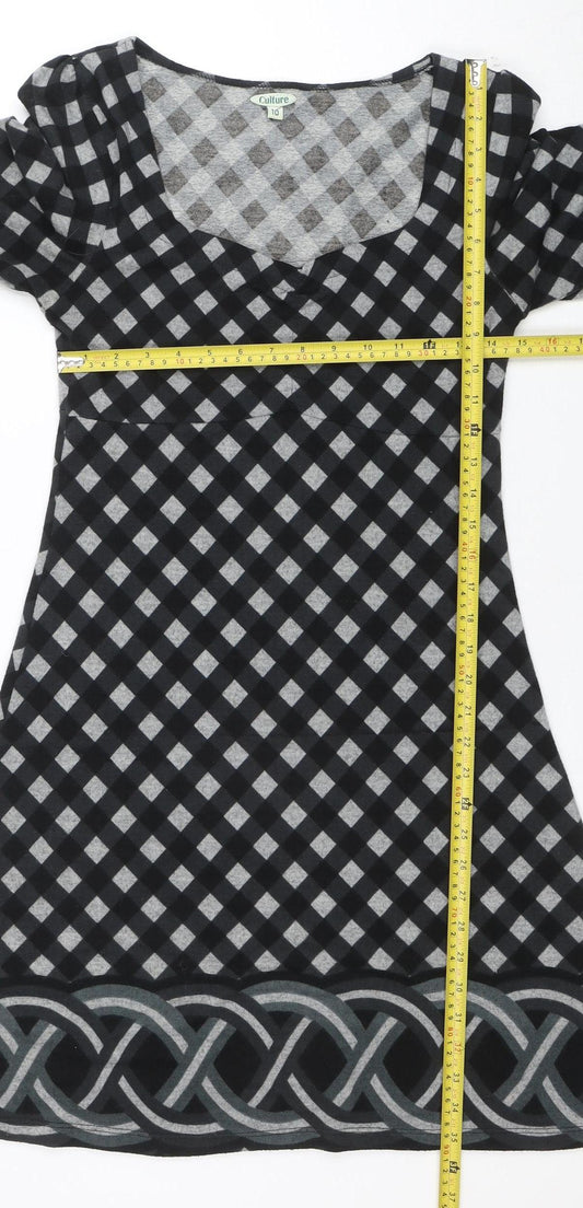 Womens UK Size 10 CULTURE A-Line Dress