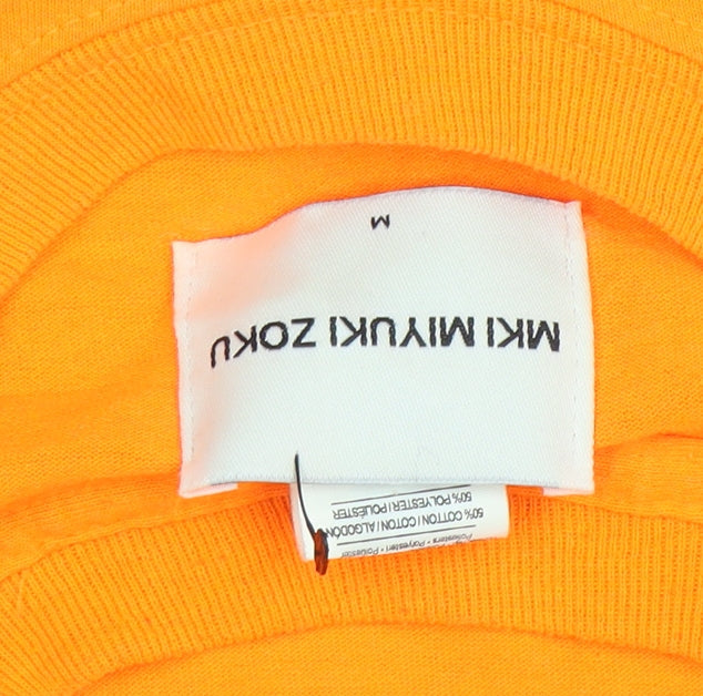 Mens UK Size M MKI MIYUKI ZOKU Orange  T-Shirt