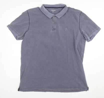 Mens UK Size 2XL JACK & JONES 100% Cotton Polo Shirt