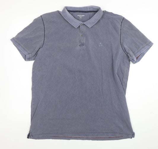 Mens UK Size 2XL JACK & JONES 100% Cotton Polo Shirt