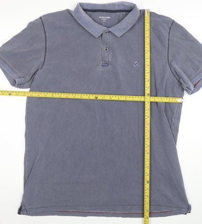 Mens UK Size 2XL JACK & JONES 100% Cotton Polo Shirt