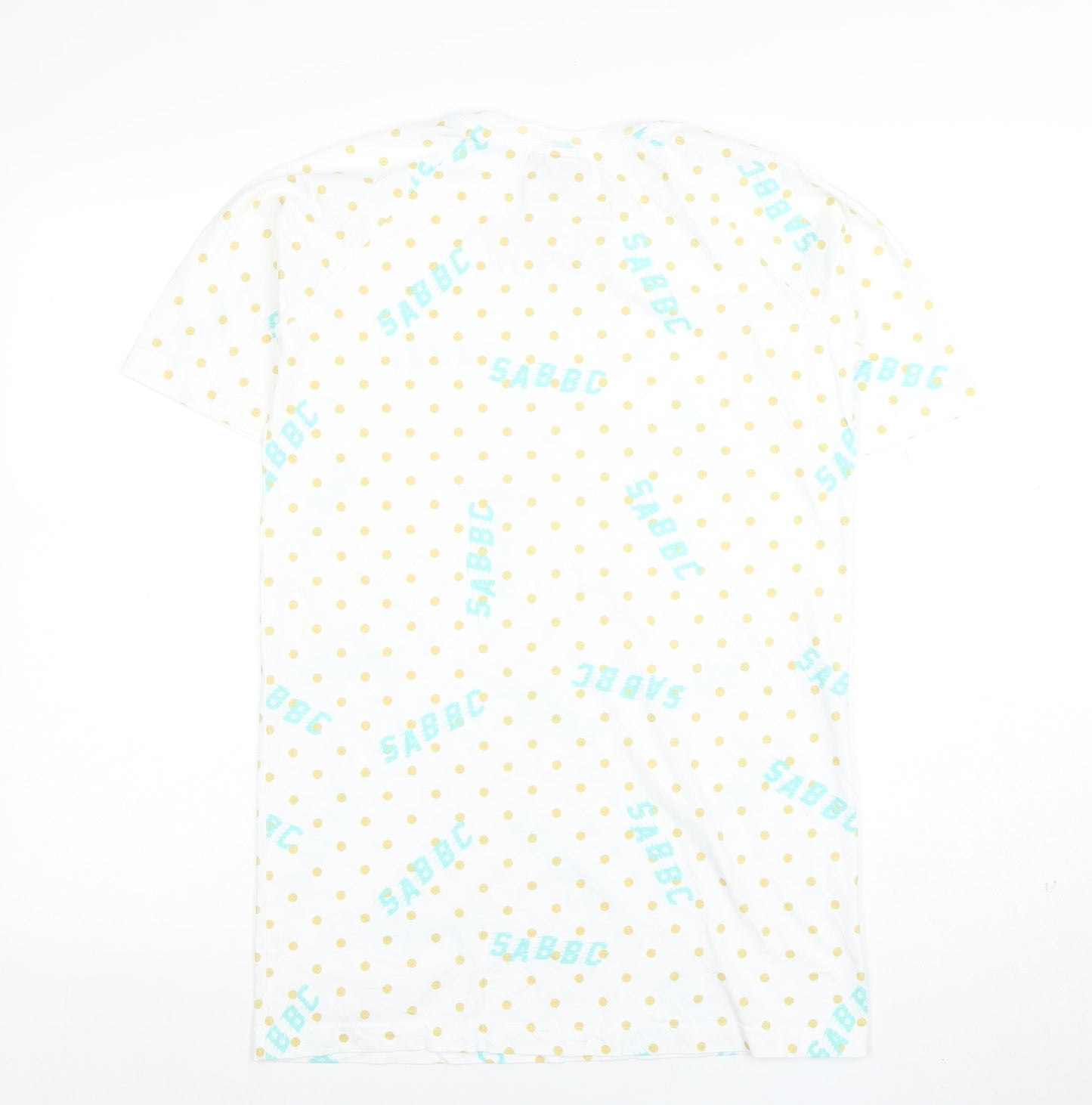 Mens UK Size S SABBBC White  T-Shirt