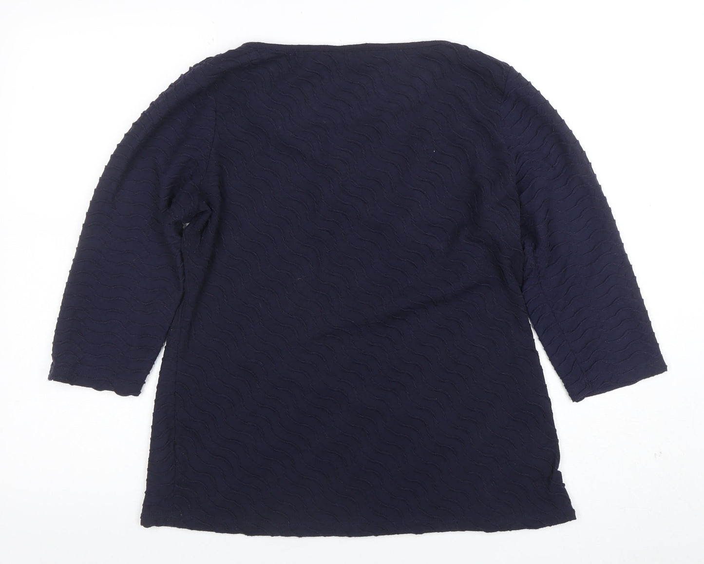 Womens UK Size 16 Marks and Spencer Blue Tunic Blouse