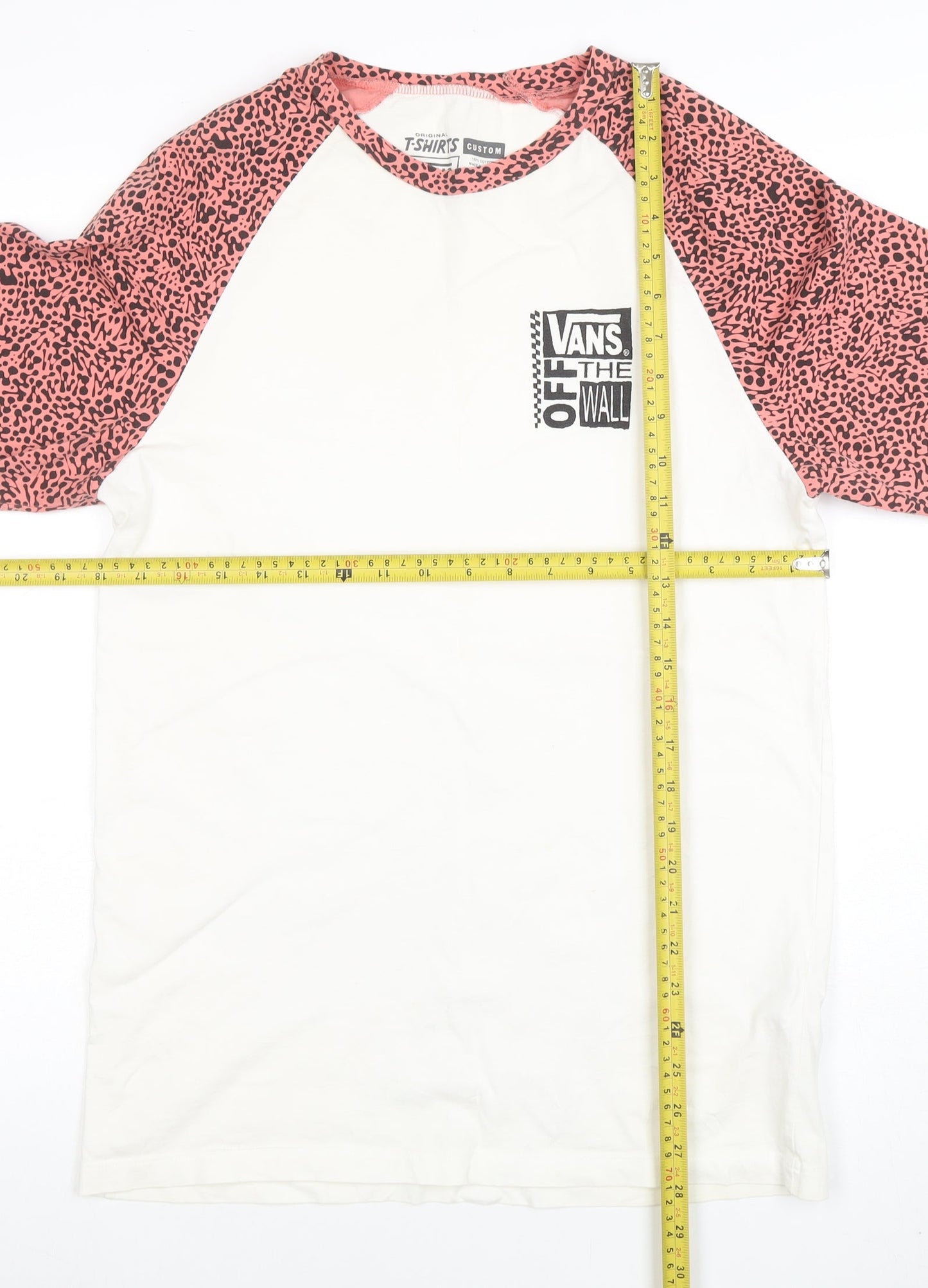 Womens UK Size M VANS Multicoloured Basic T-Shirt