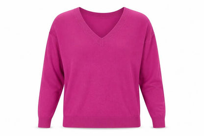 Womens UK Size M b.young Pink Pullover Jumper