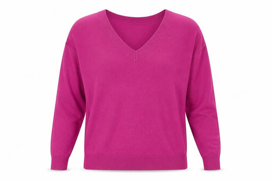 Womens UK Size M b.young Pink Pullover Jumper