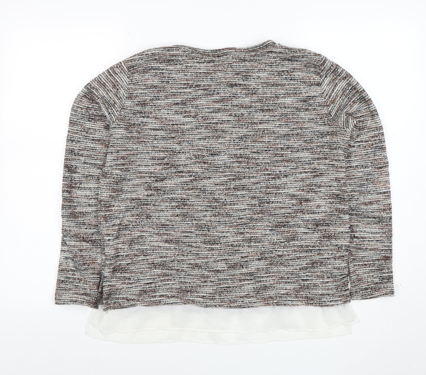 Womens UK Size 8 Pull&Bear Multicoloured Pullover Jumper