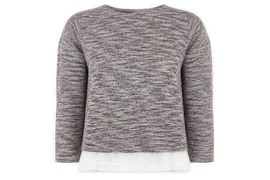 Womens UK Size 8 Pull&Bear Multicoloured Pullover Jumper