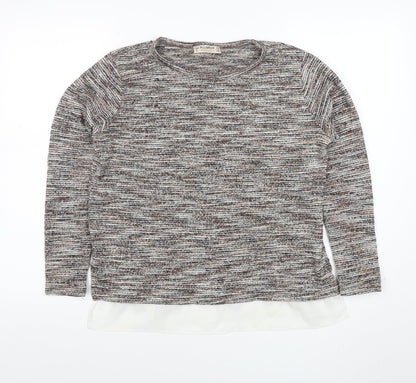 Womens UK Size 8 Pull&Bear Multicoloured Pullover Jumper