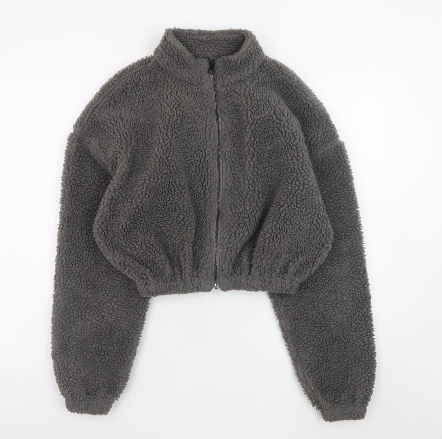 Womens UK Size XS Nicki Studios Grey Puffer Jacket