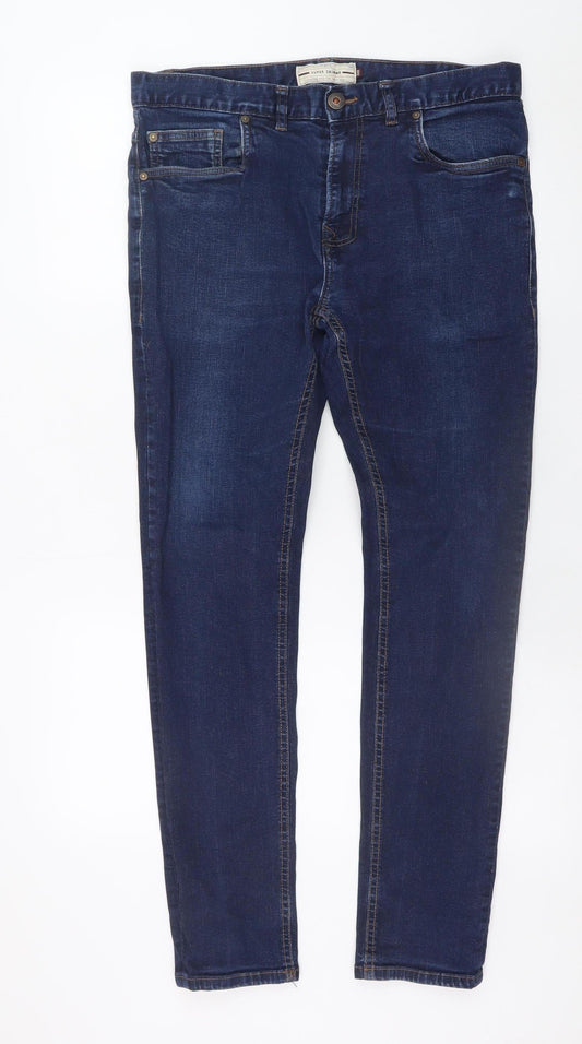 Womens UK Size 34 NEXT Extra-Slim Fit Skinny Blue Jeans