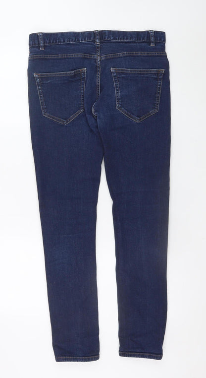 Womens UK Size 34 NEXT Extra-Slim Fit Skinny Blue Jeans
